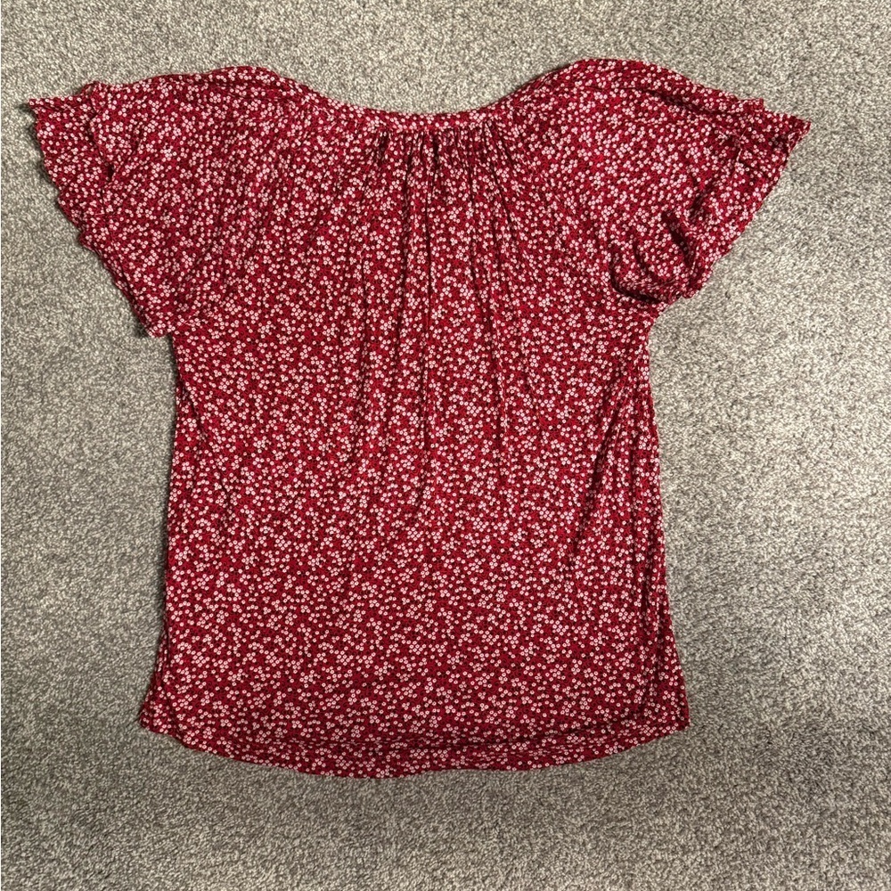 Chaps floral pattern top - Picture 5 of 6